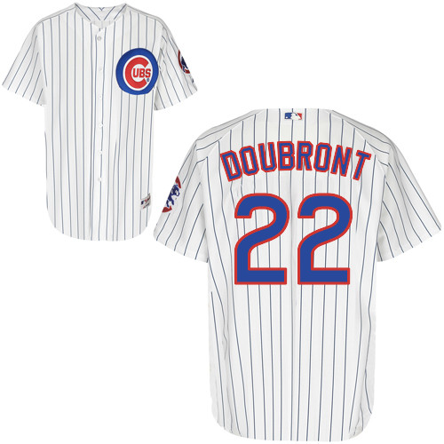 Felix Doubront #22 MLB Jersey-Chicago Cubs Men's Authentic Home White Cool Base Baseball Jersey